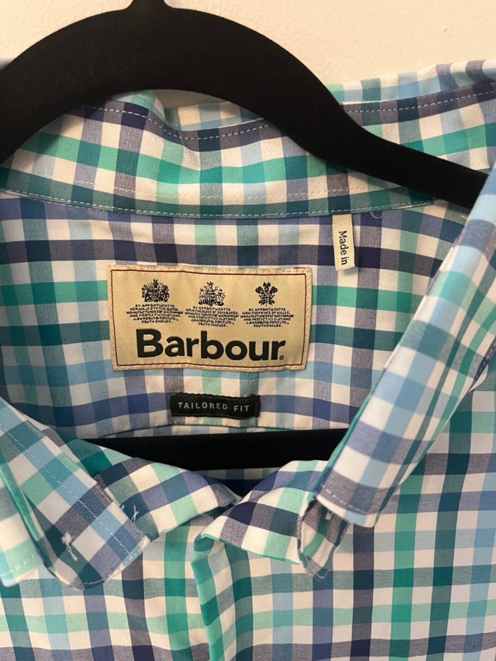 XXL Barbour Button Down - beautiful shirt ! - Picture 2 of 3